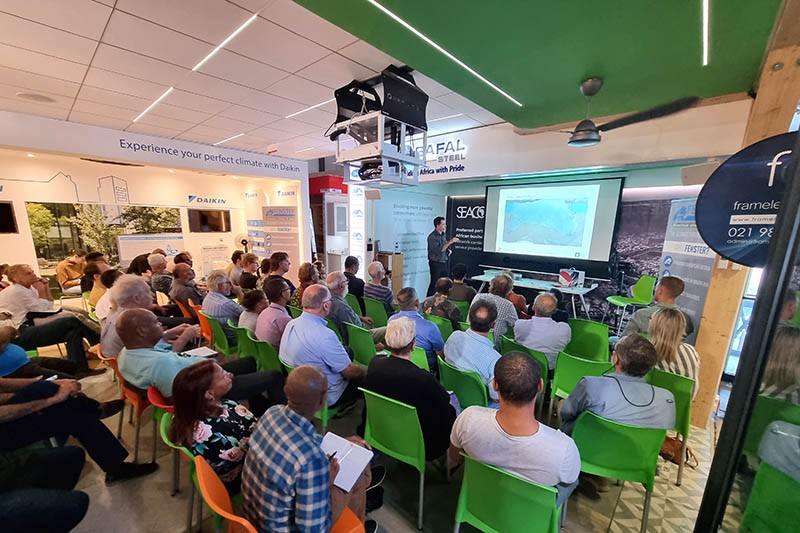 Architects and designers attending a CPD presentation at the Building Centre